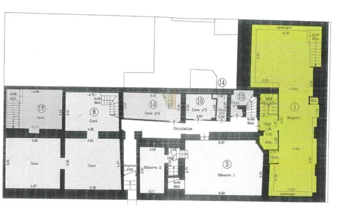 LOCAL COMMERCIAL À LOUER – NATION / COURS DE VINCENNES – PARIS 20ᵉ – 210 M²