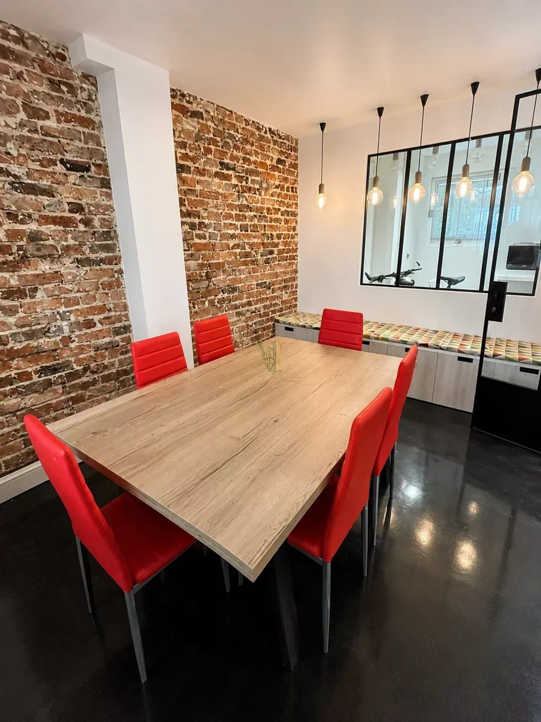 Bureau contemporain de 66 m² à Javel - Paris 15ème