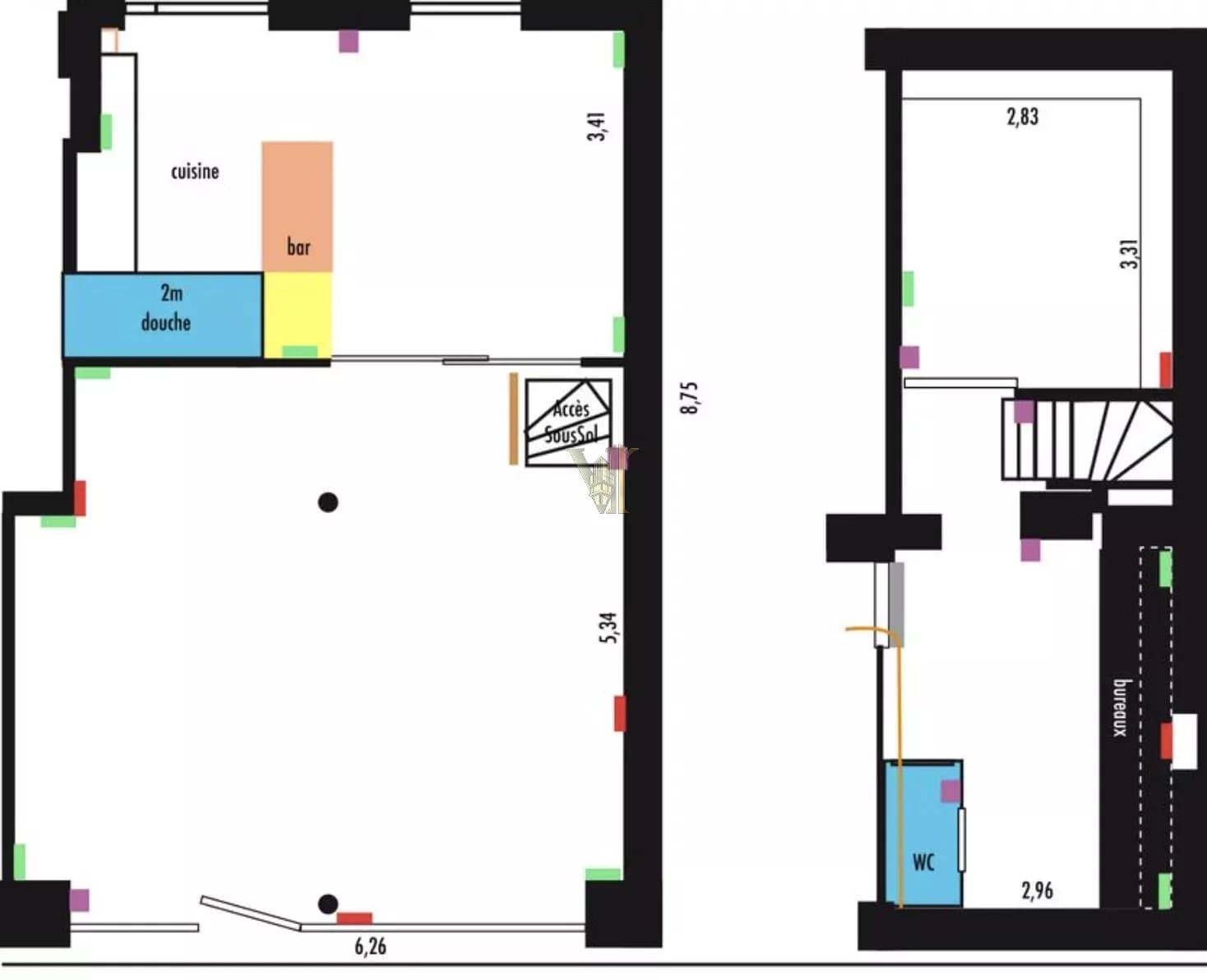 LOCAL COMMERCIAL À LOUER – MONTROUGE – 71 M²