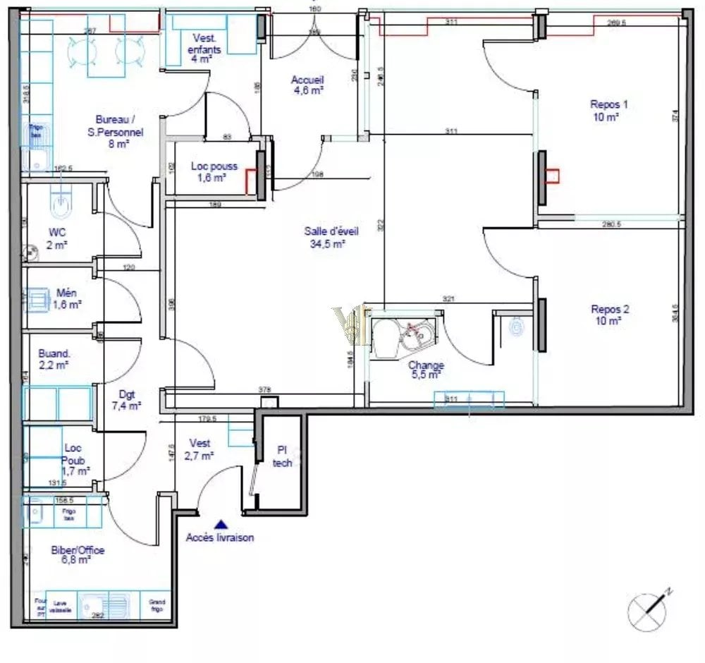 LOCAL COMMERCIAL À LOUER – SECTEUR LOURMEL – PARIS 15ᵉ – 105 M² — Javel · Paris 15ème — réf. VI-120 — photo 9